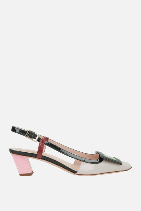 slingback Belle Vivier in vernice
