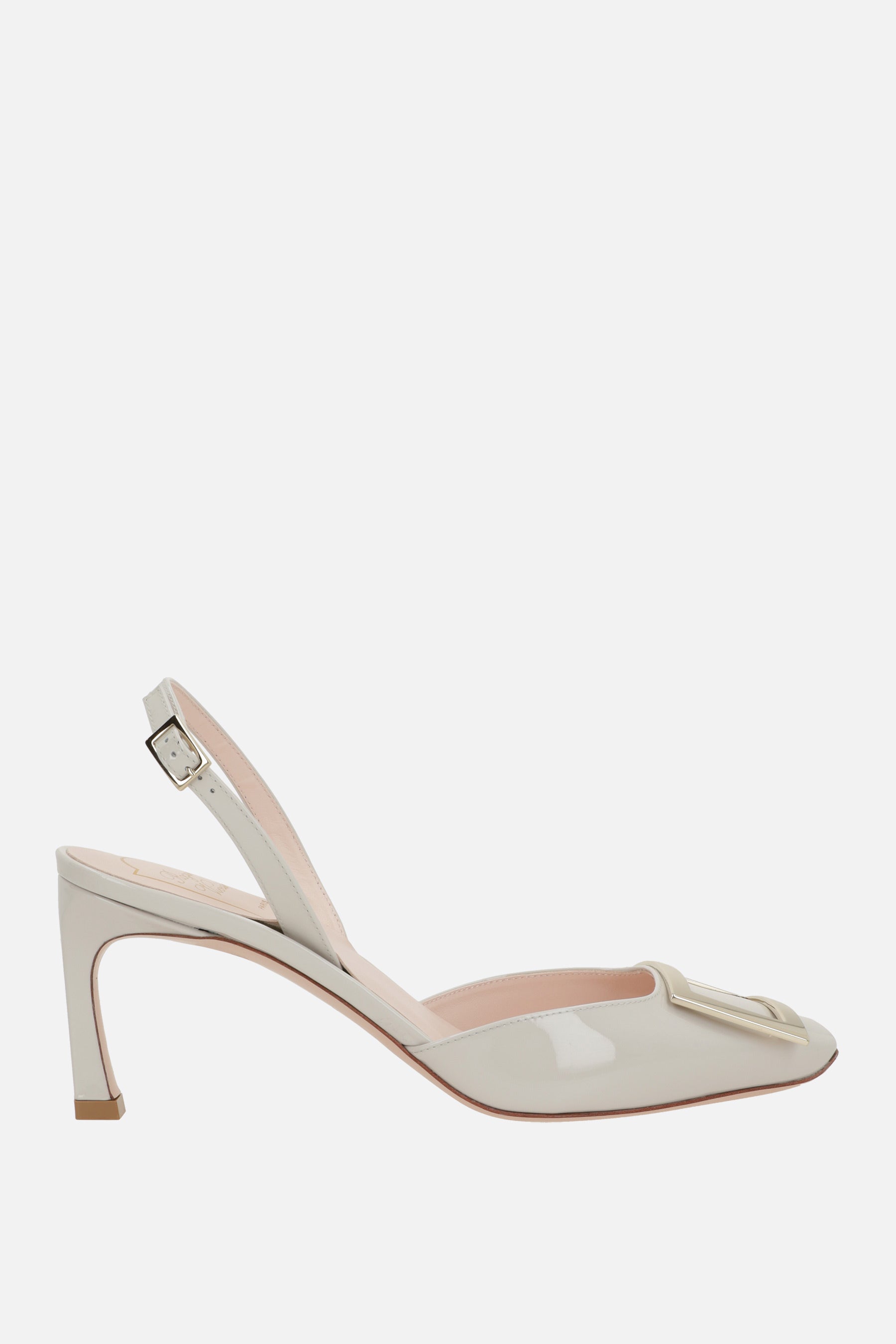 Trompette slignbacks in patent leather