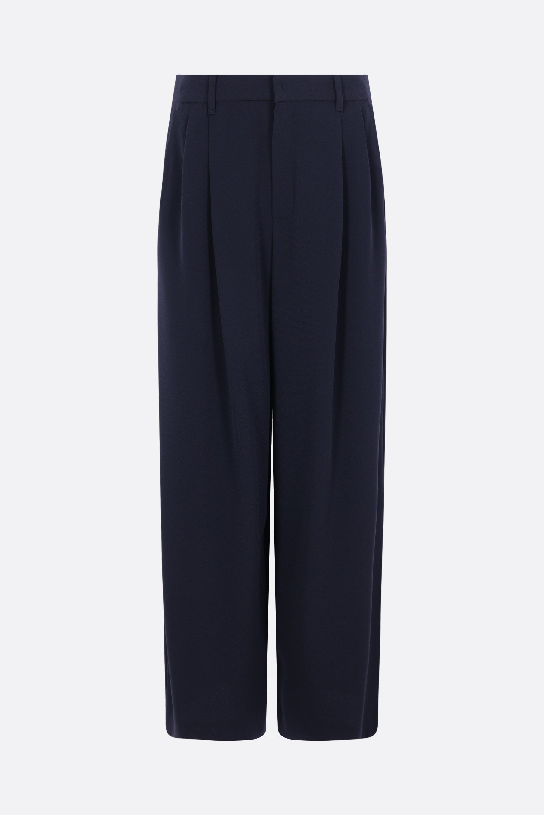 Donata wide-leg trousers in satin