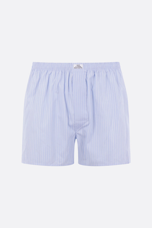 striped cotton boxers