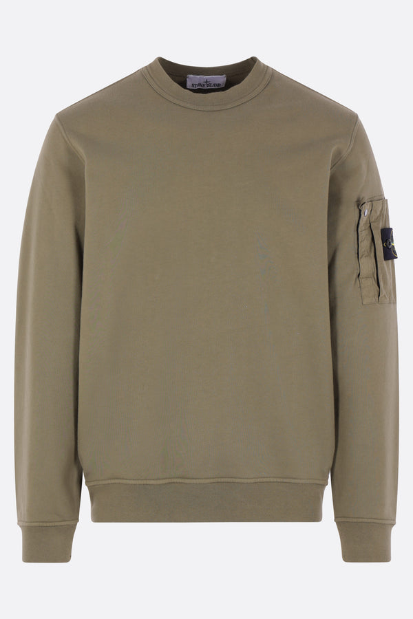 jersey sweatshirt with pocket