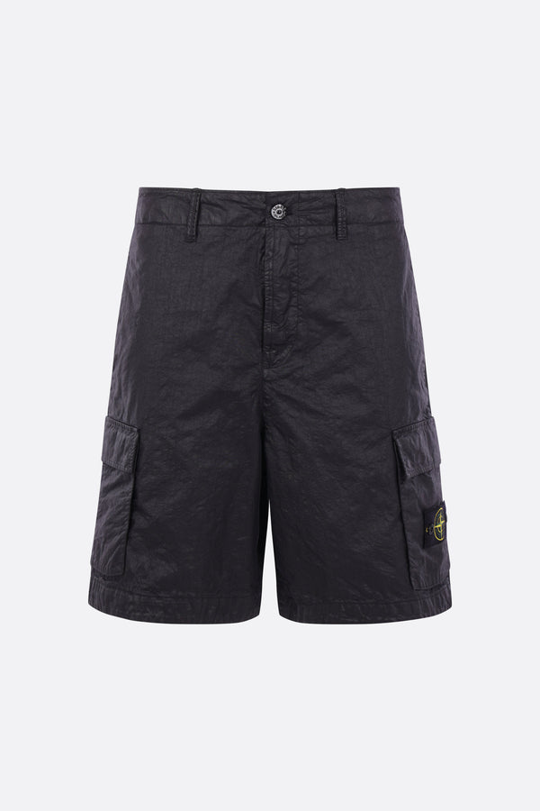 cargo shorts in Nylon Panama-TC