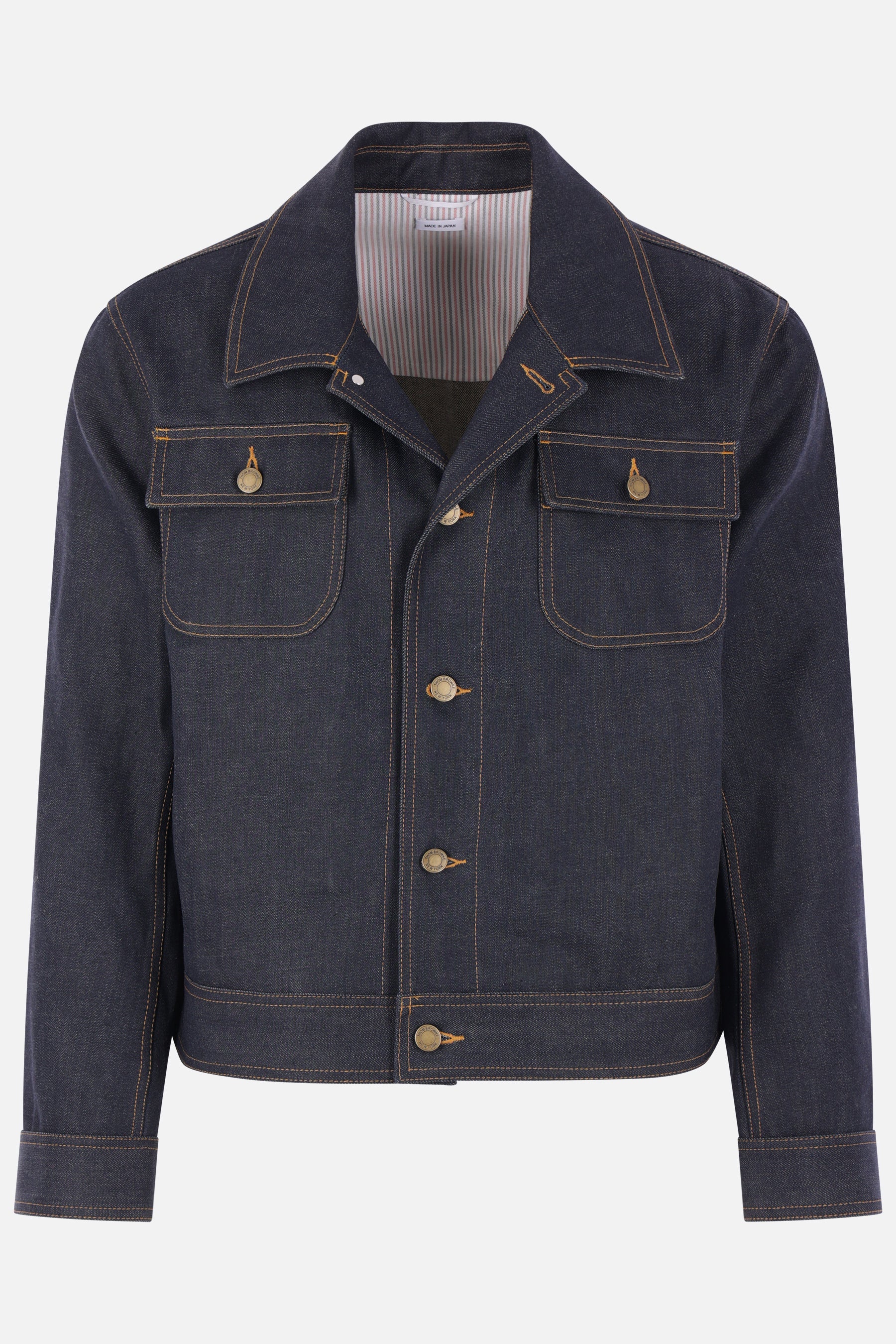 utility jacket in Japanese Selvedge denim