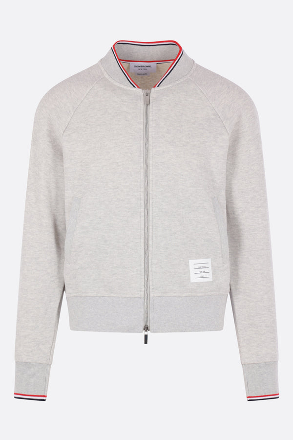 piquet bomber jacket