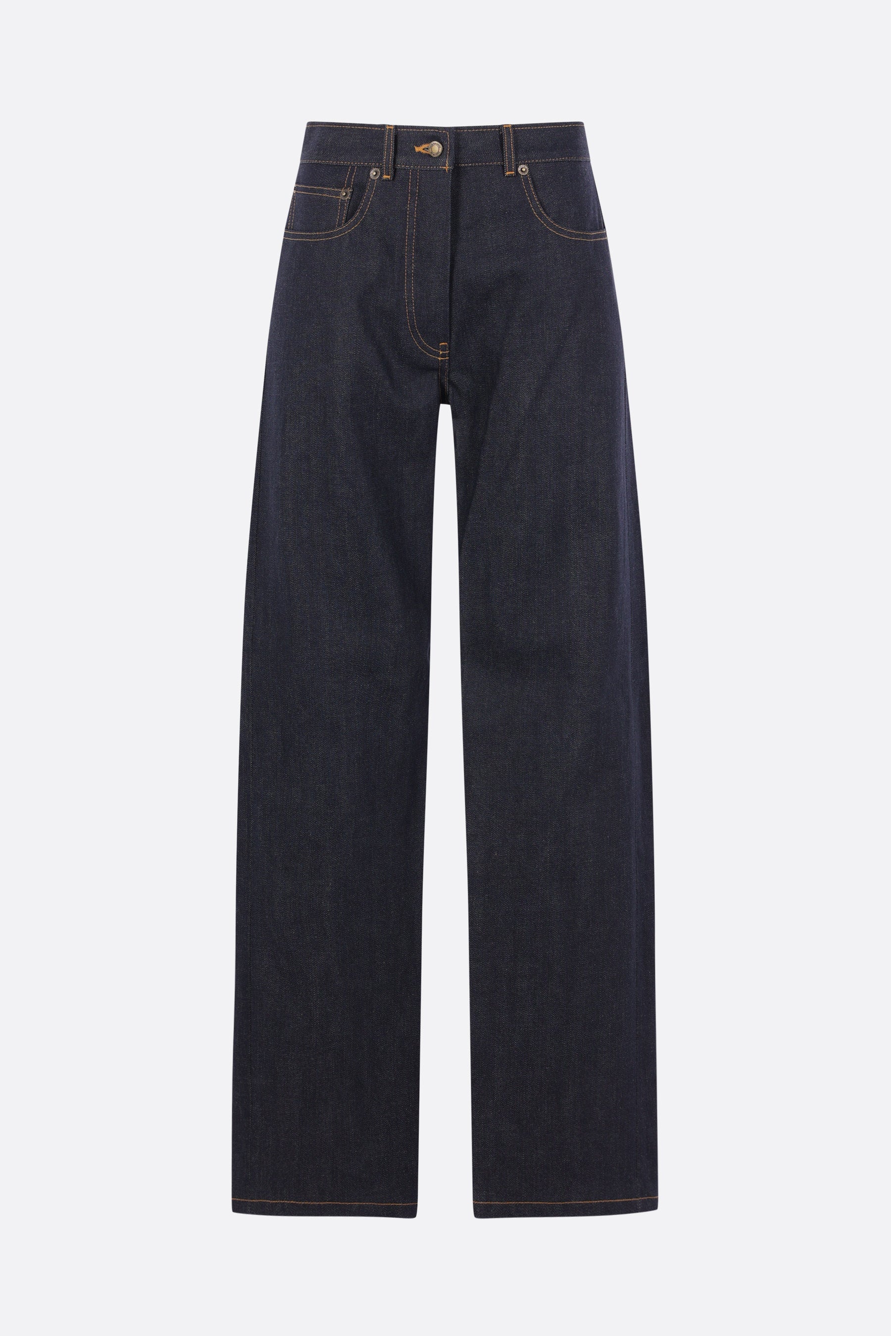 straight-leg jeans in Japanese Selvedge denim
