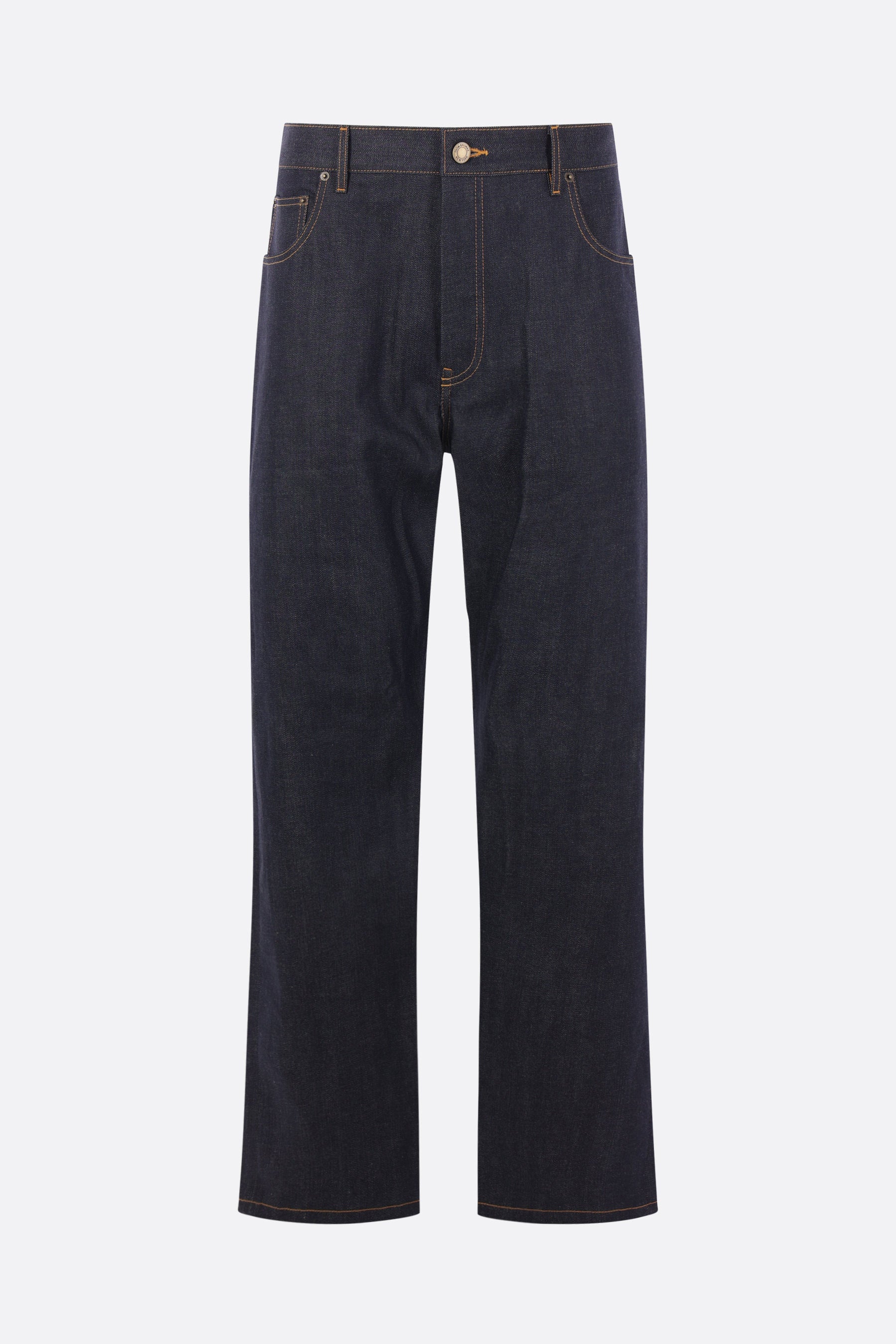 straight-leg jeans in Japanese Selvedge denim