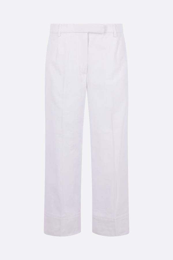 pantalone chino in gabardine