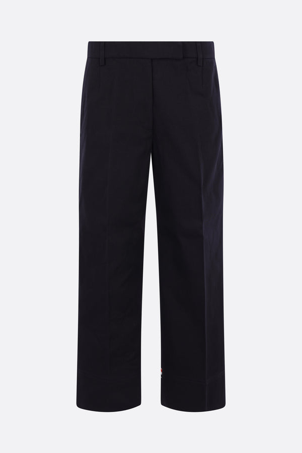 gabardine chino trousers