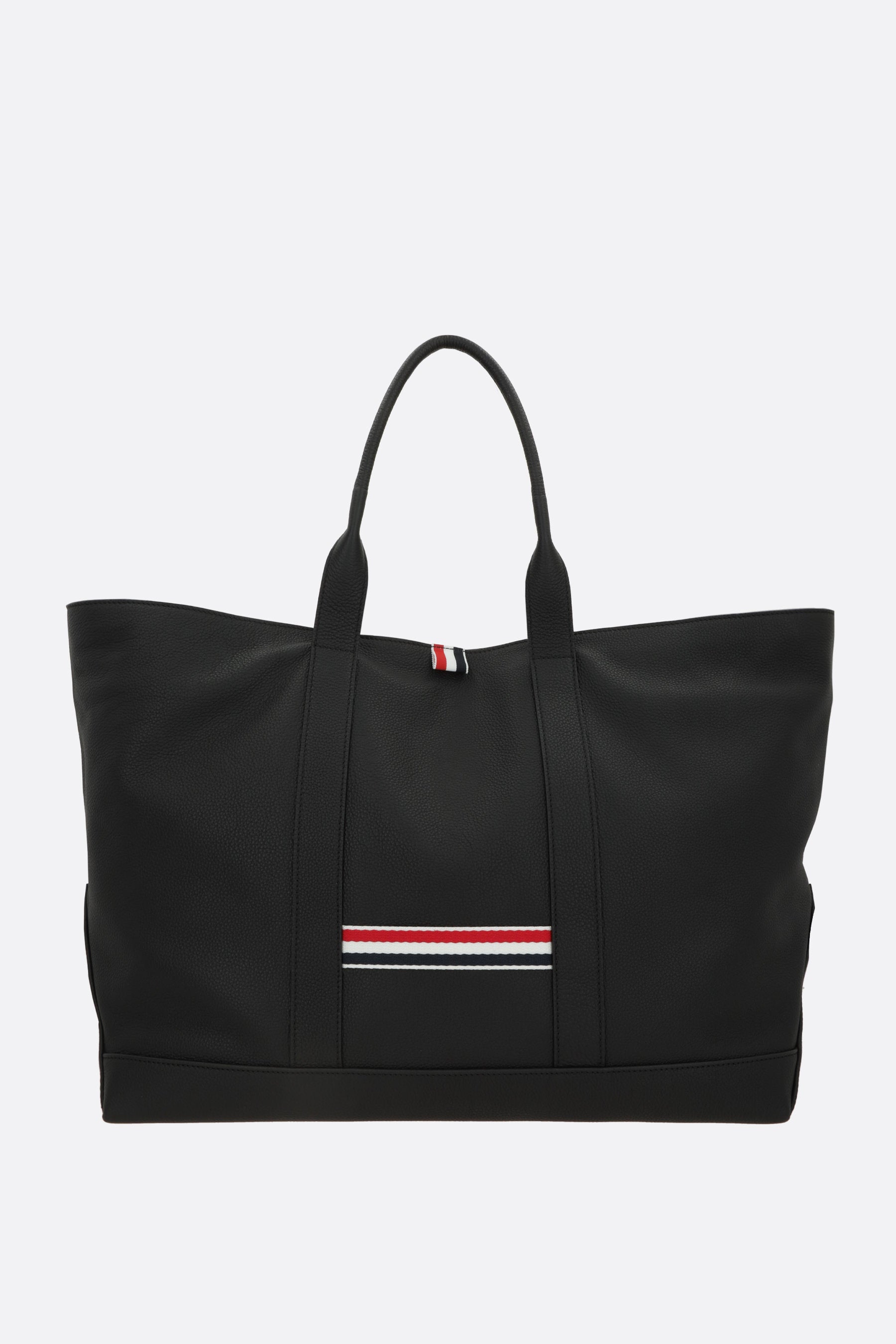 Medium Tool tote bag in grainy leather