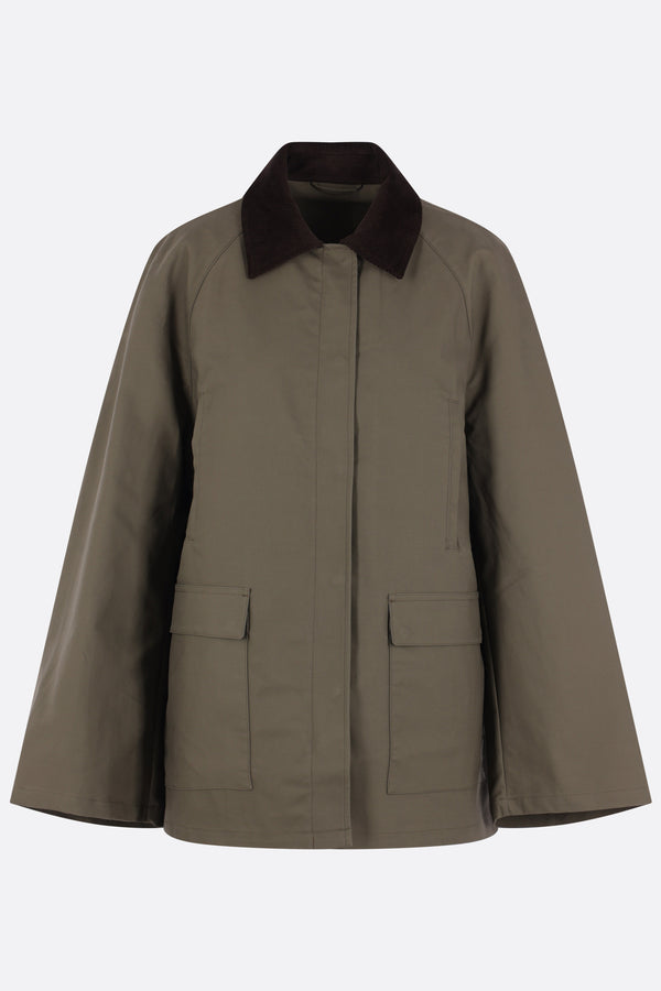 summer country jacket in organic cotton