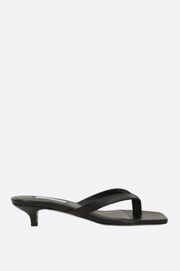 nappa thong sandals