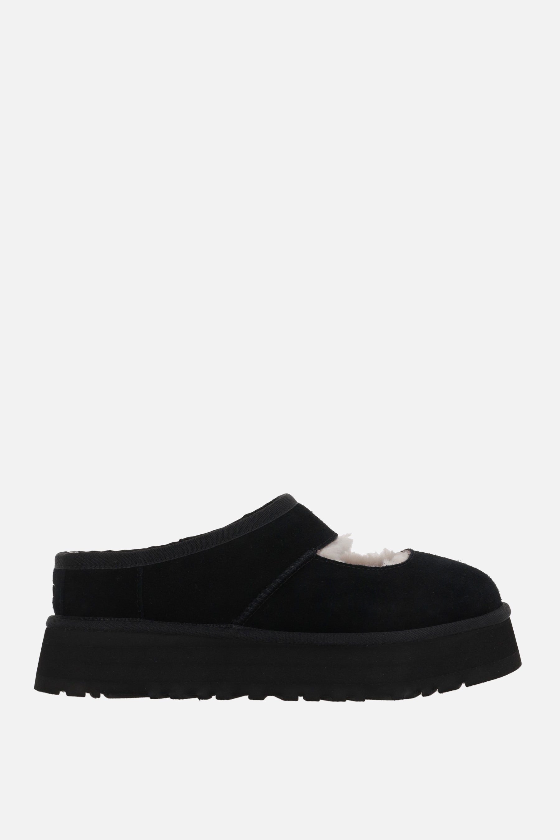 Bea Mary Jane slippers in suede