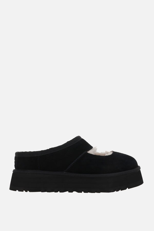 Bea Mary Jane slippers in suede