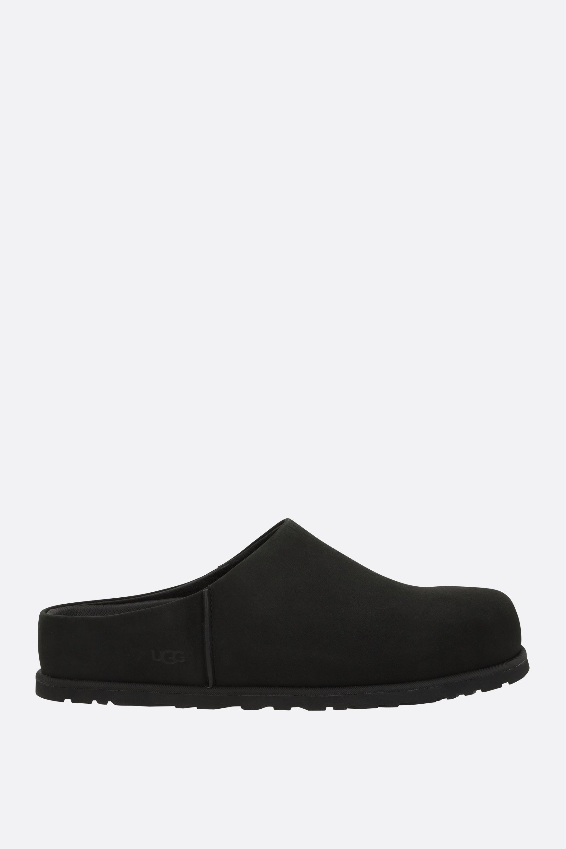 Otzo slippers in waterproof nubuck