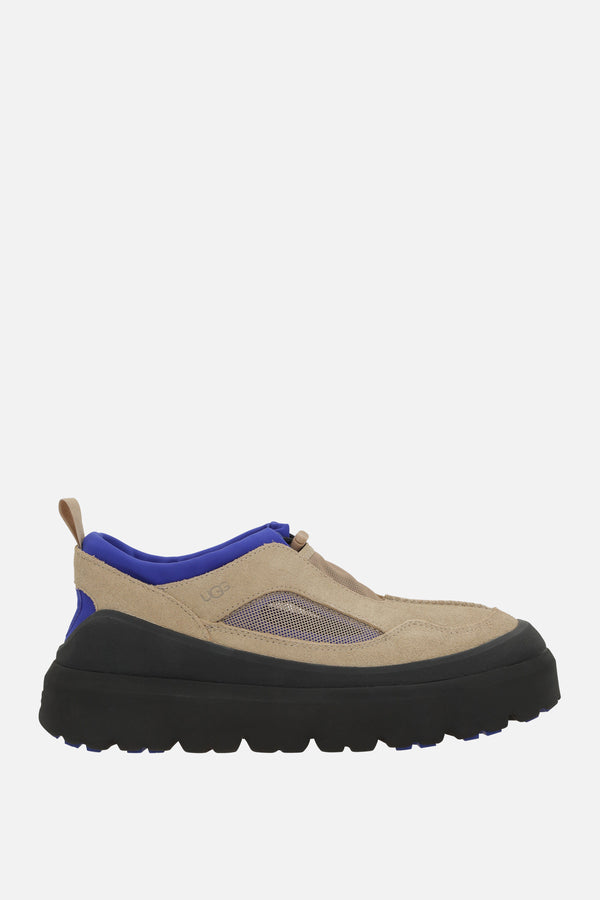 Heritage Utility Axoid sneakers in suede and mesh