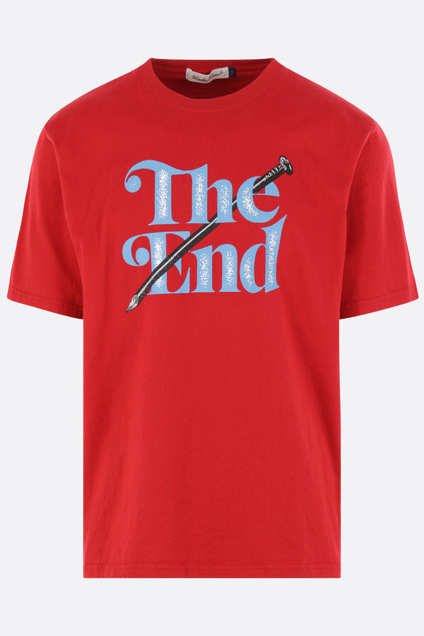 cotton t-shirt with graphic print