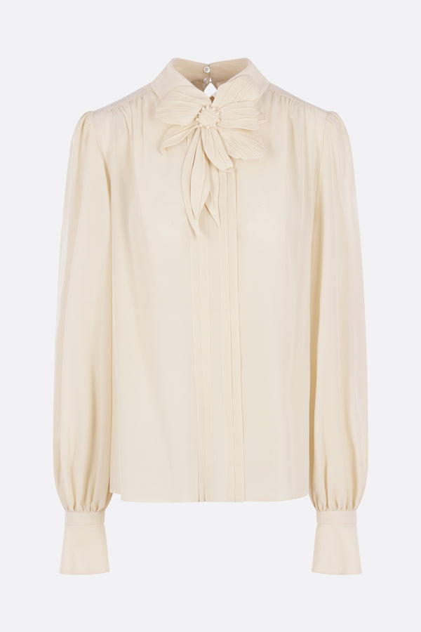 crêpe de chine blouse