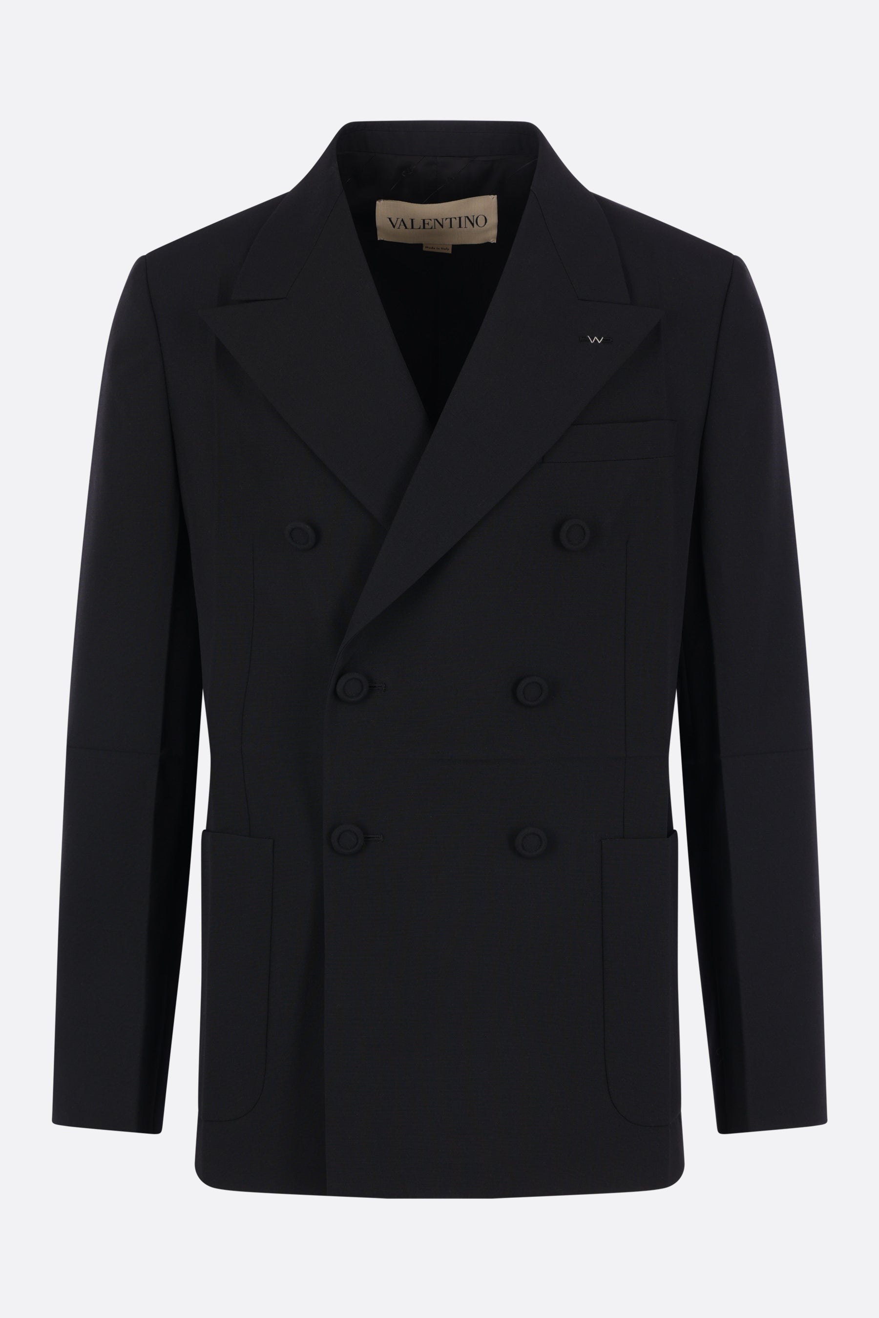 double-breasted jacket in wool