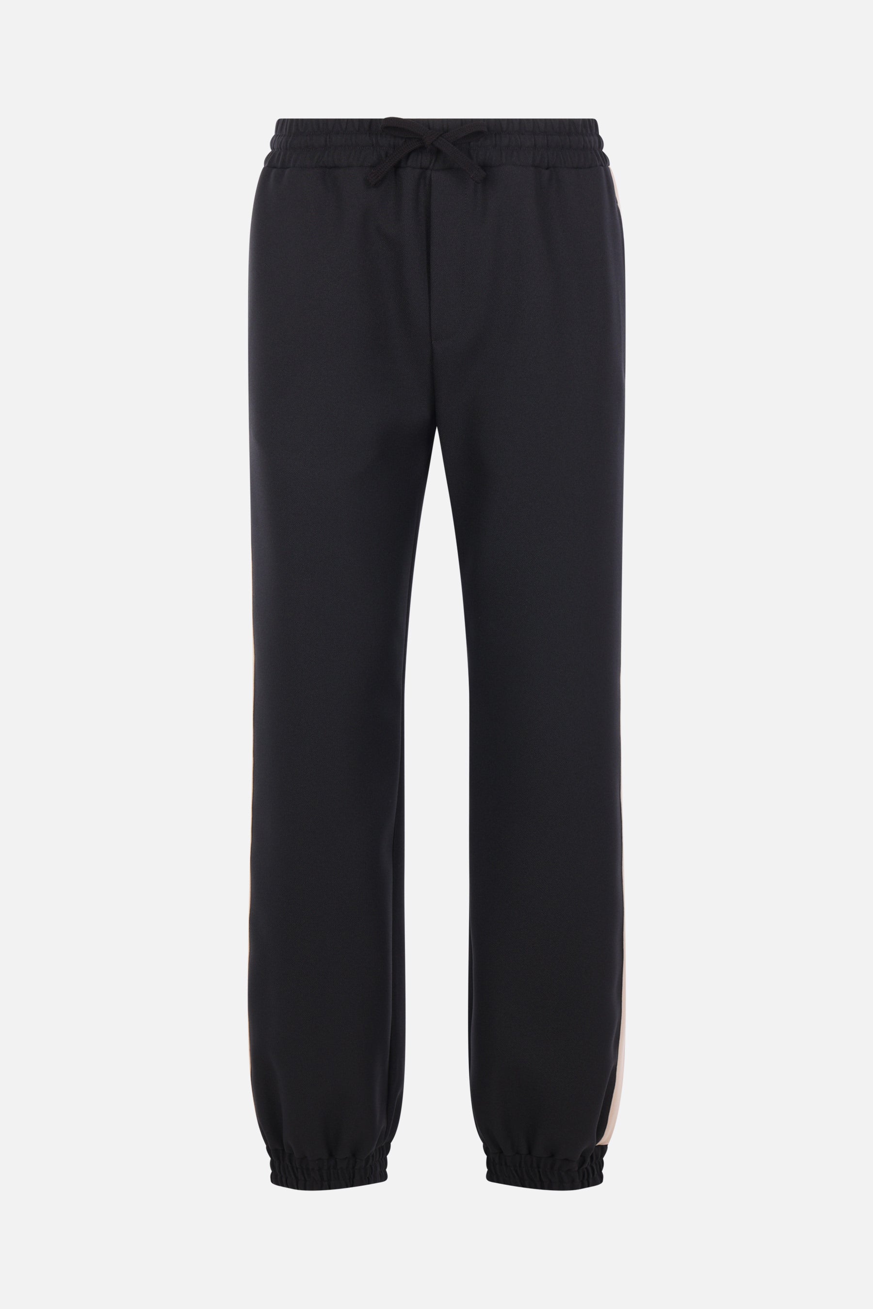 nylon track trousers with VGold