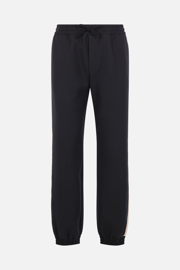 nylon track trousers with VGold