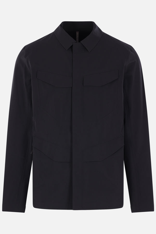 Field Softshell overshirt in stretch nylon