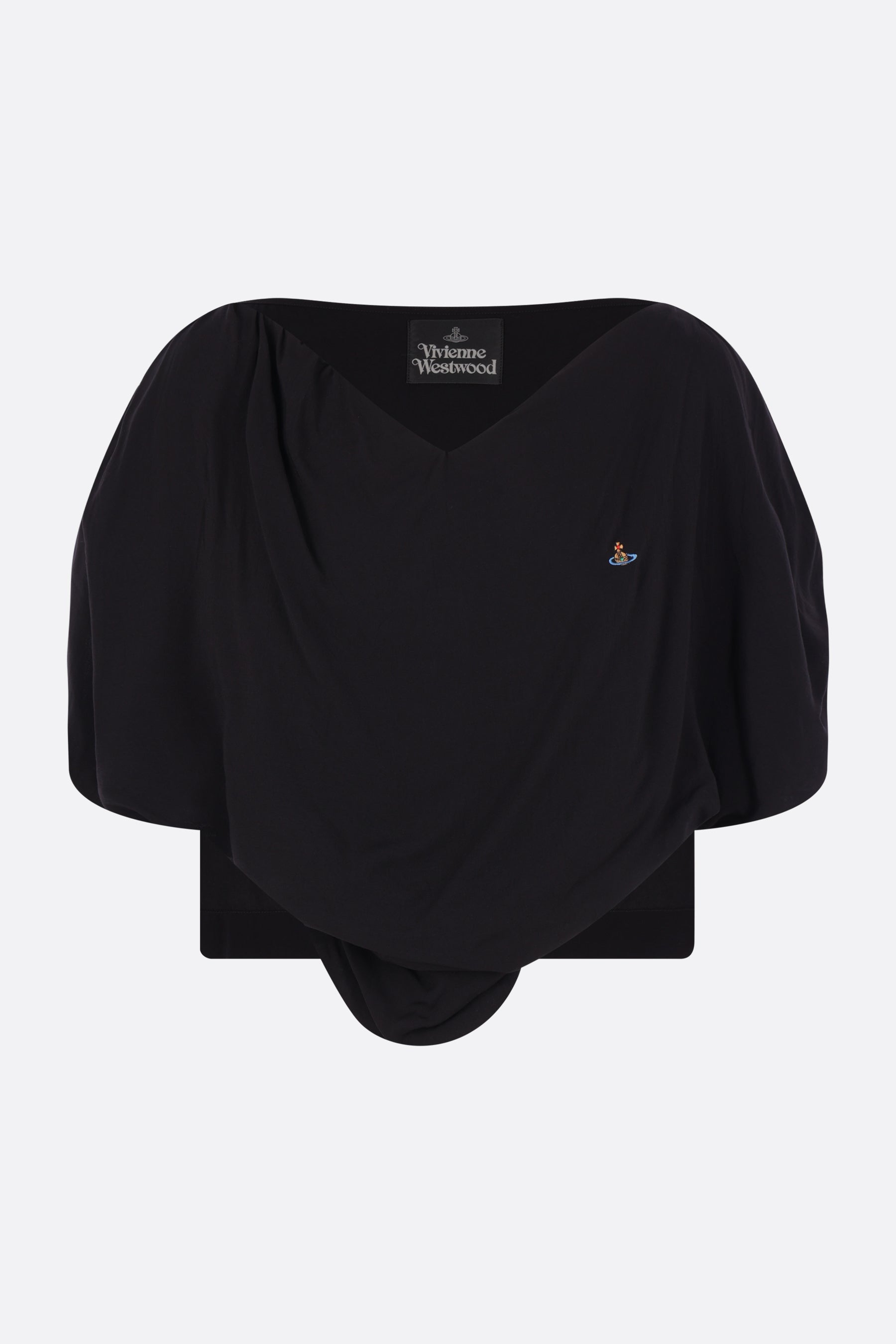 Heart top in viscose