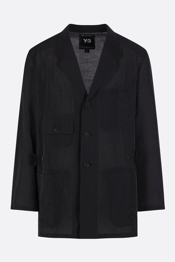 CV Chor CT single-breasted jacket in viscose blend