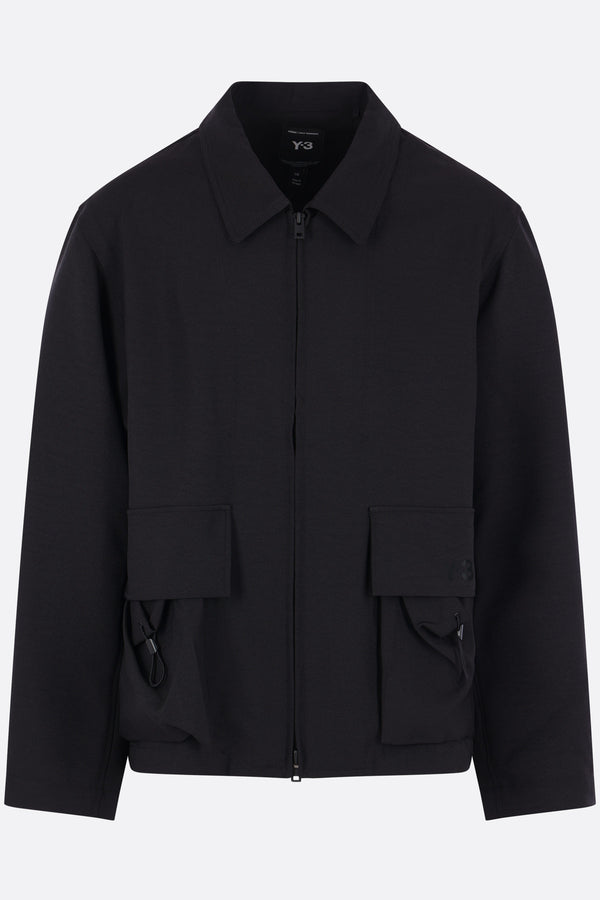 Y-3 Sport Uniform oversized jacket in twill