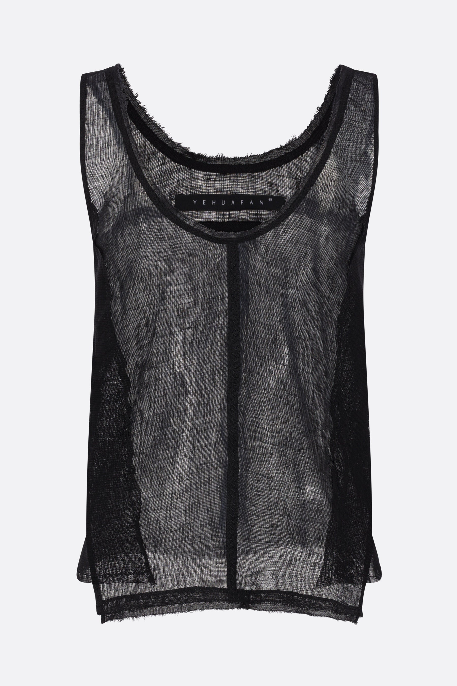 linen blend tank top