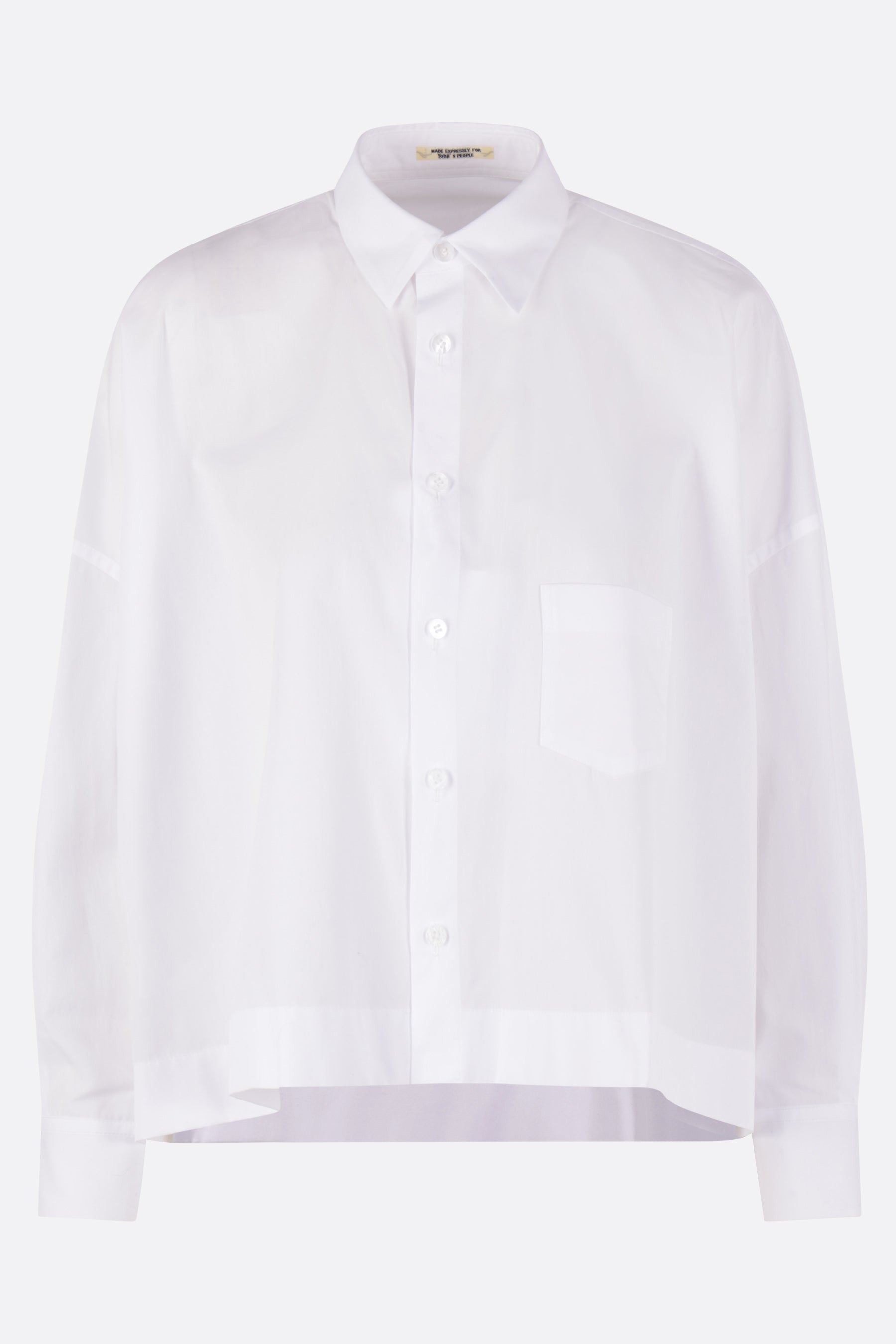 oversized shirt in poplin