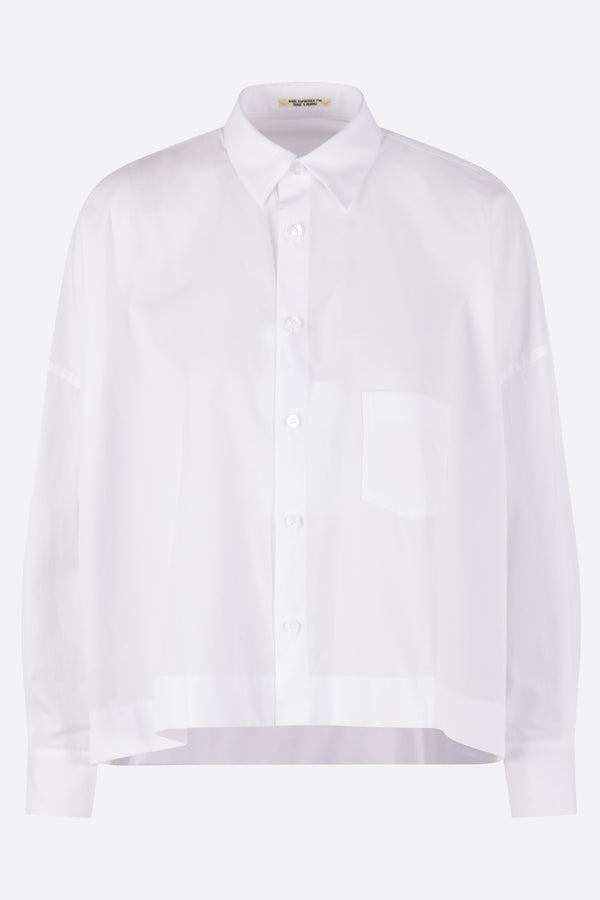 oversized shirt in poplin
