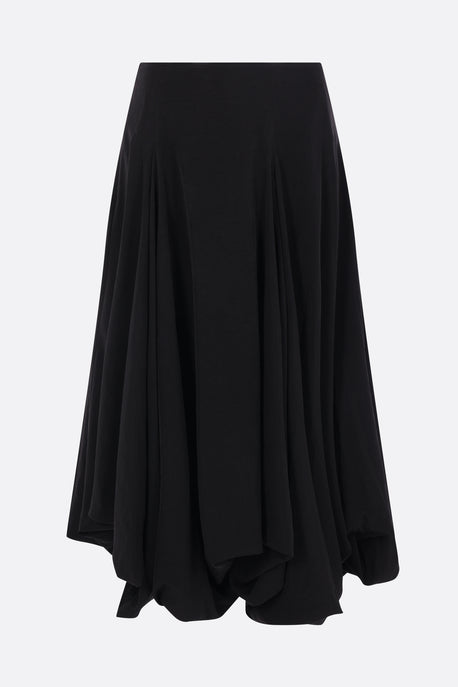 satin balloon skirt