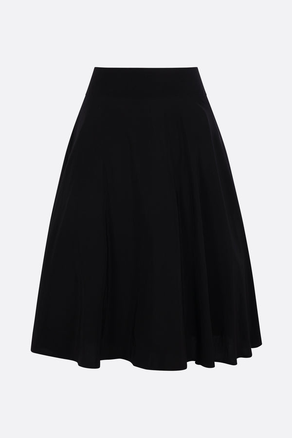 crepe circle skirt