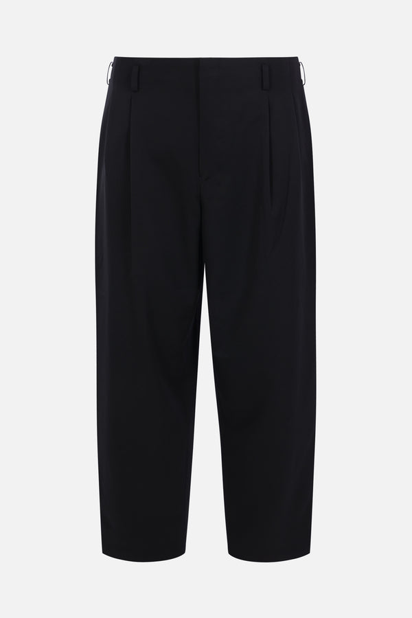 wool baggy trousers