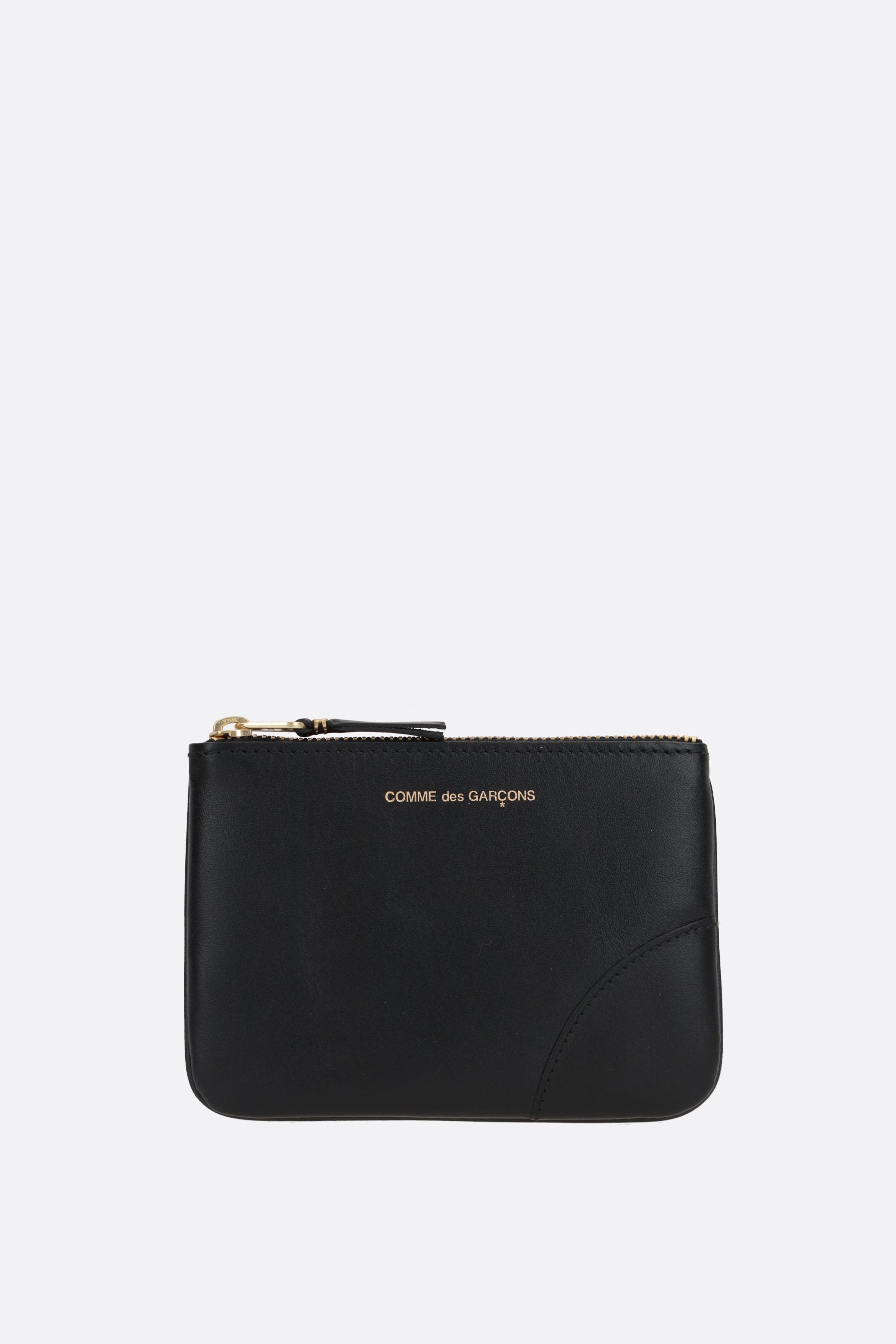 busta small in pelle liscia