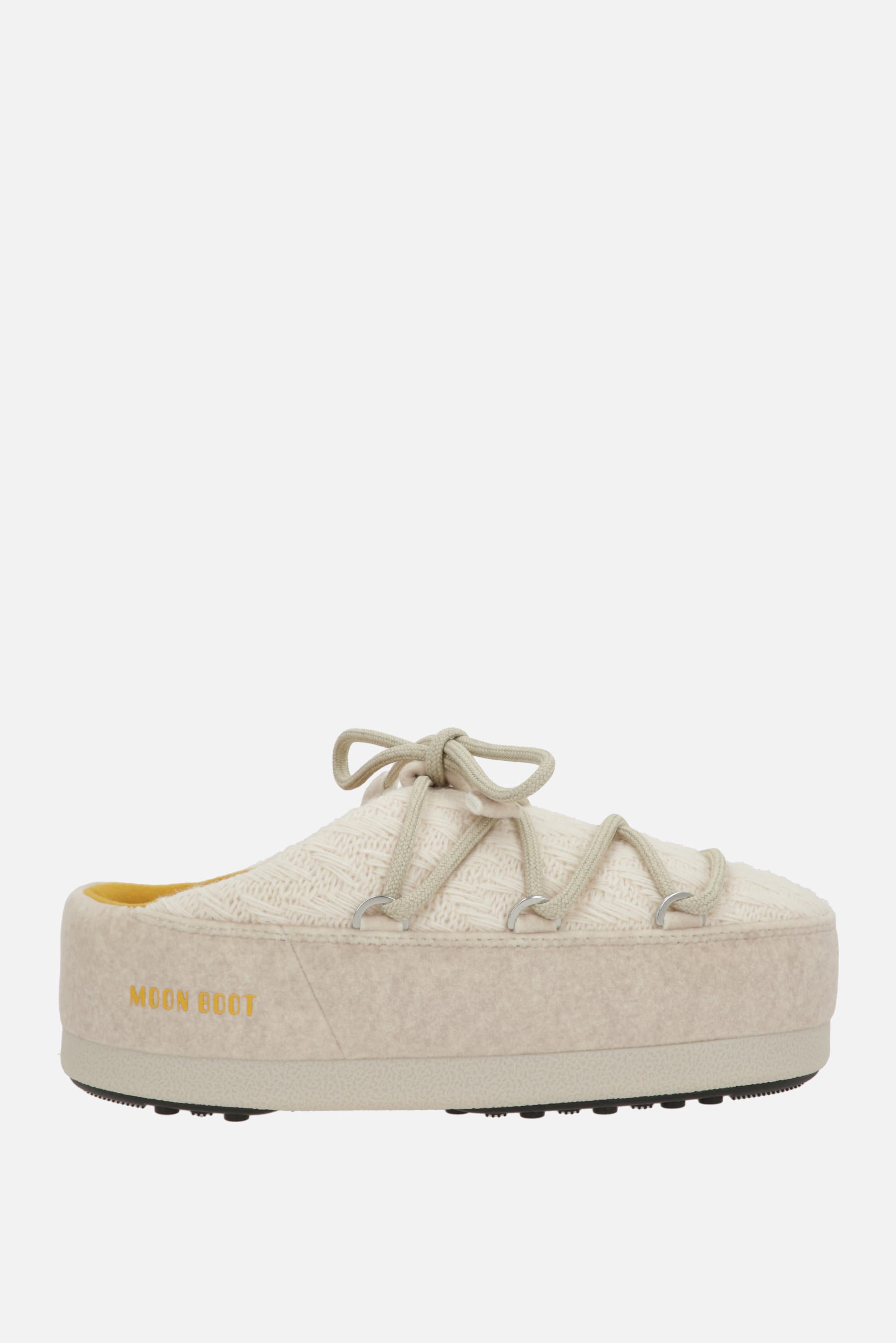 MB x GIR EVX mules in knit