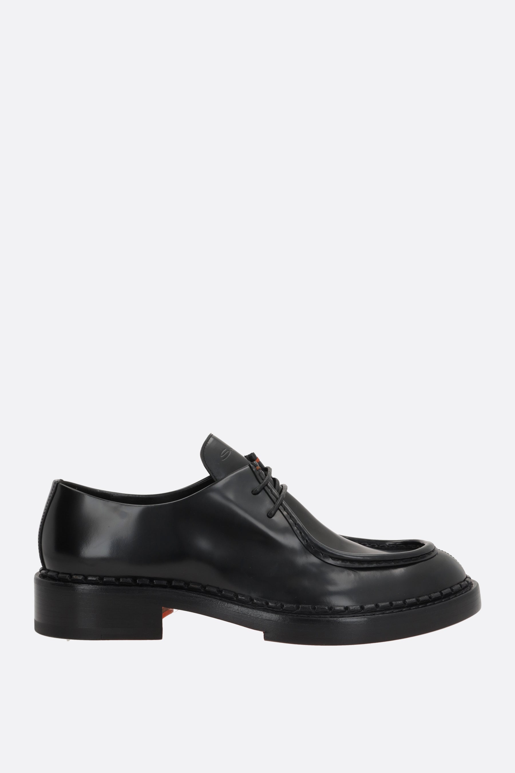 smooth leather boots