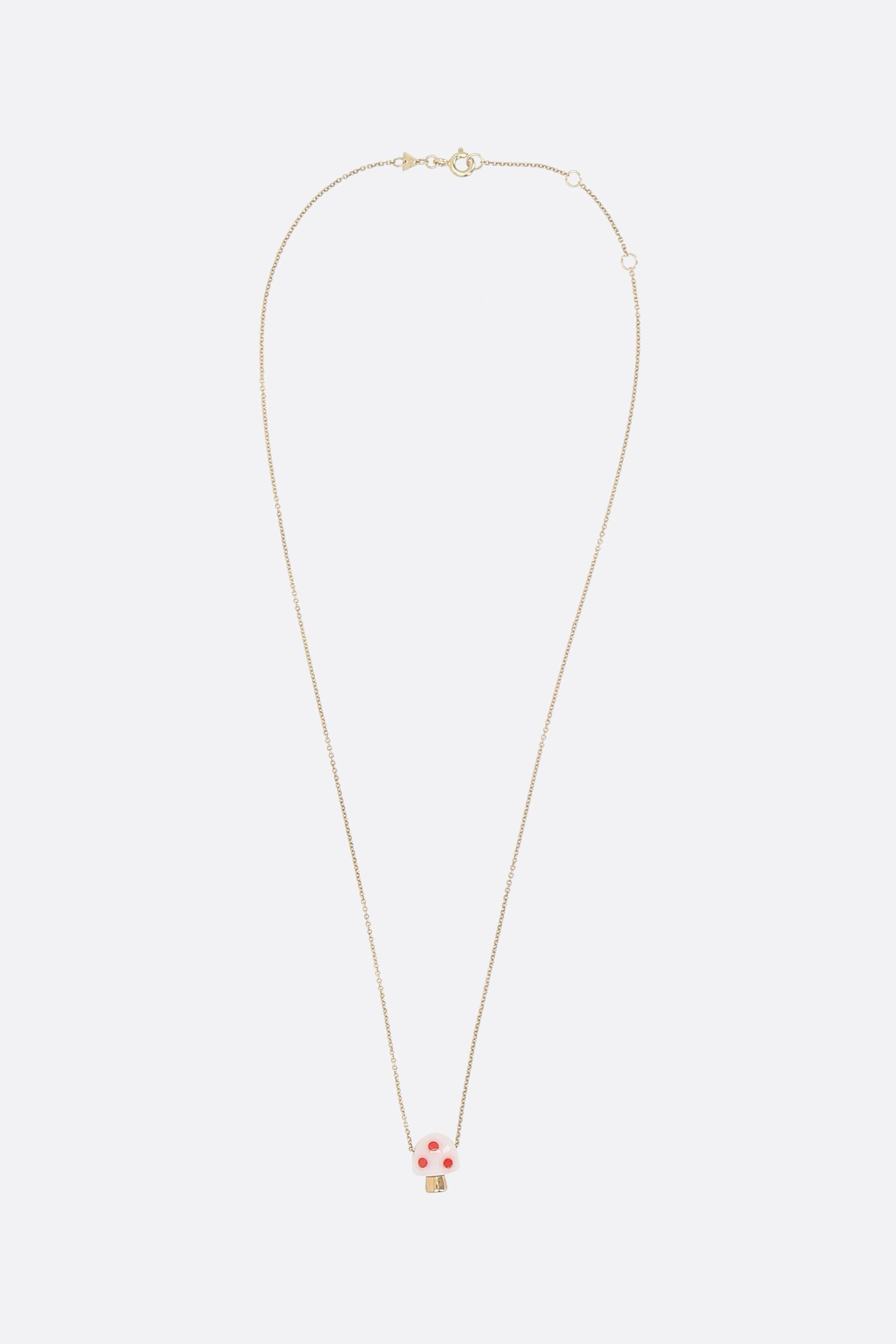 L'Amanita yellow gold necklace