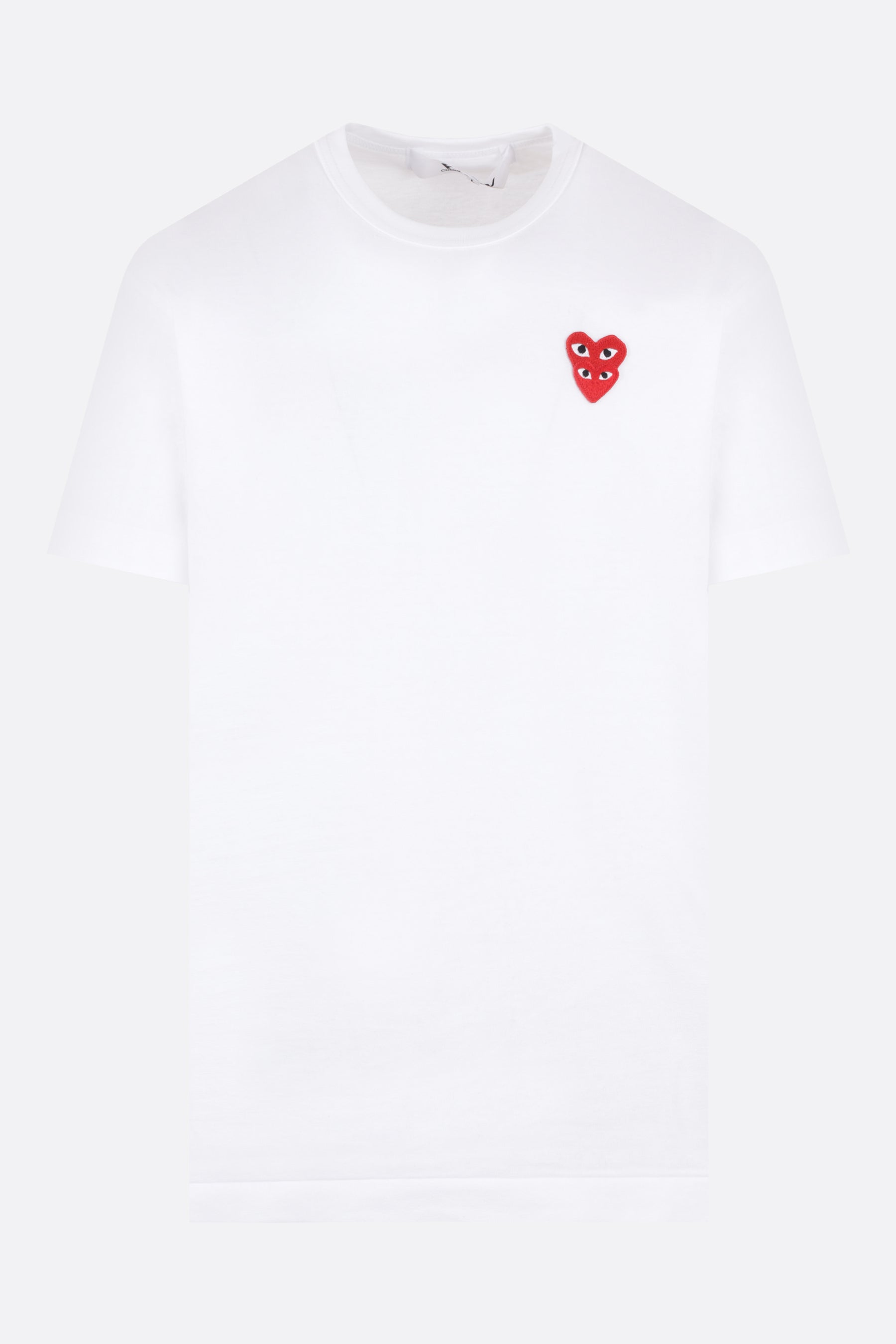 heart logo-detailed cotton t-shirt