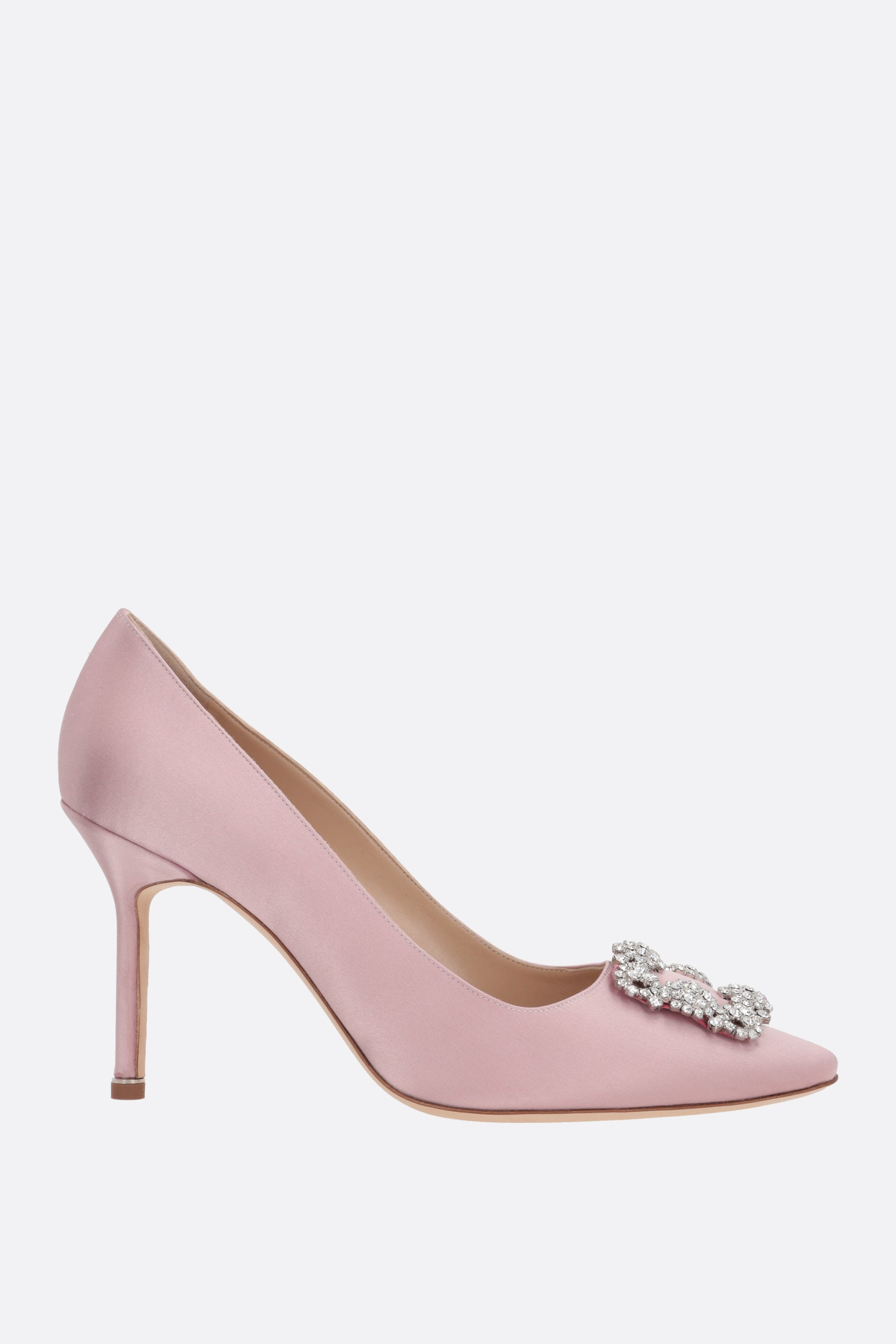 Hangisi satin pumps