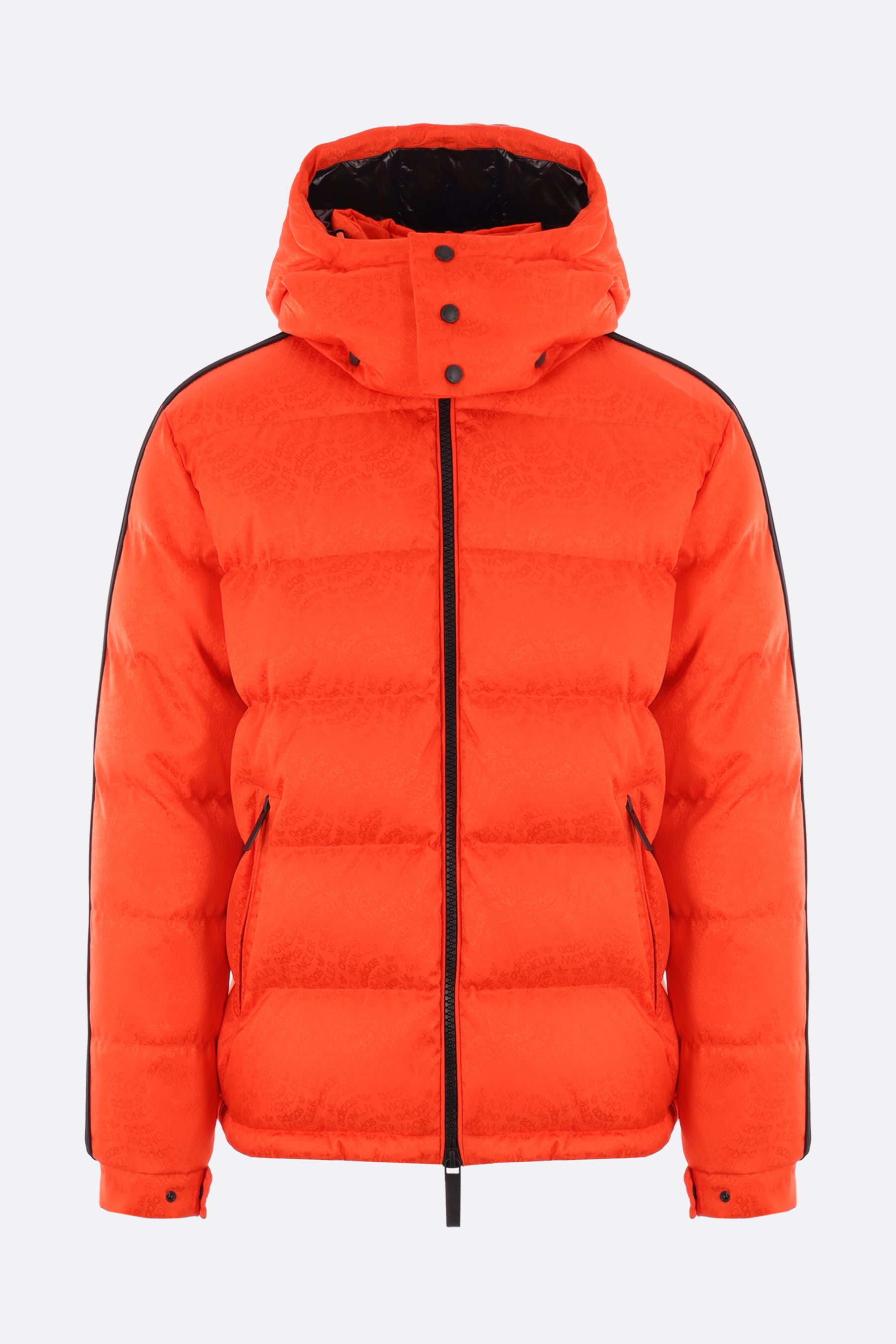Alpbach logoed jacquard nylon down jacket
