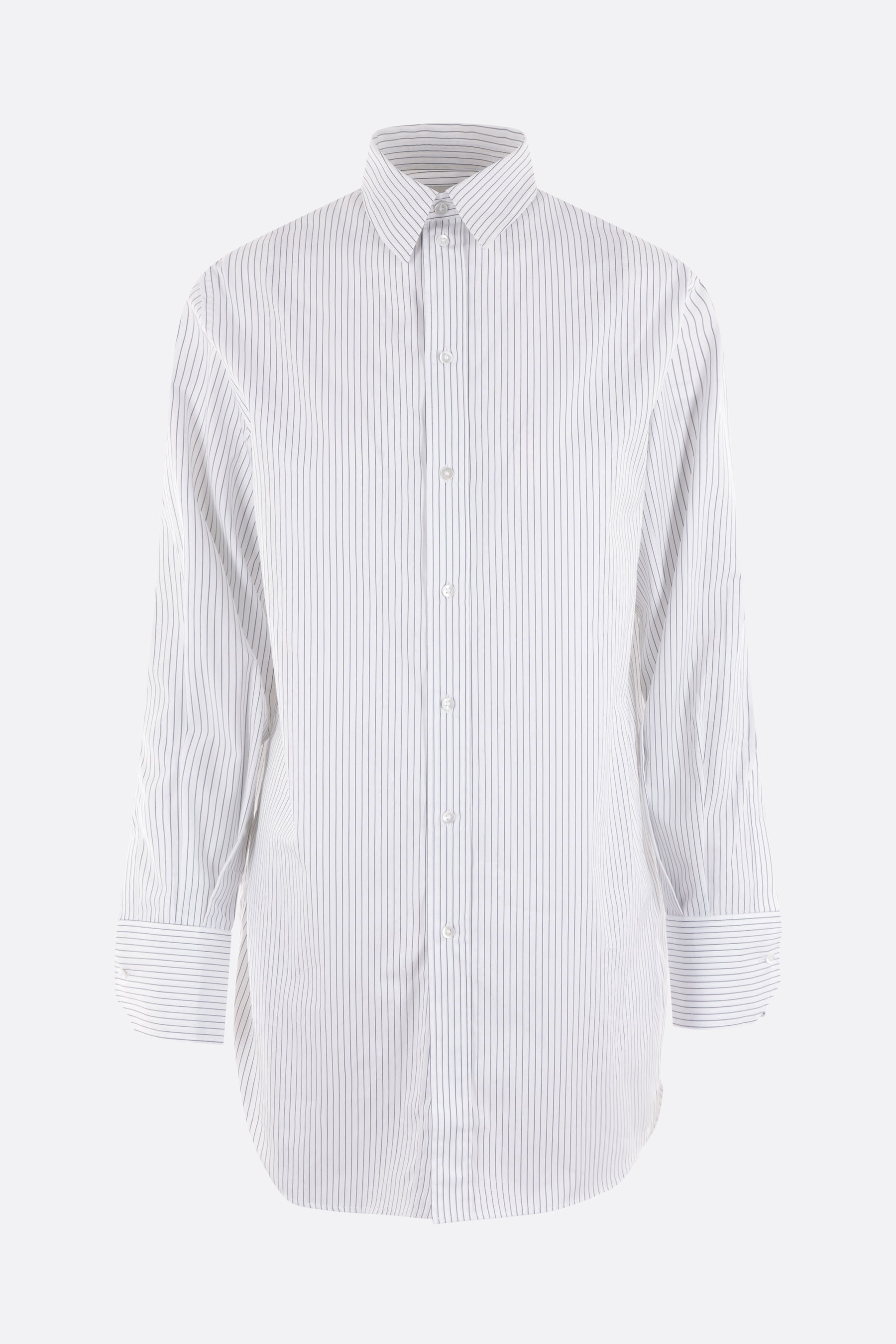 Marcella poplin long-fit shirt