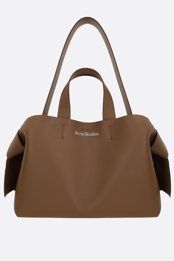 Musubi midi smooth leather tote bag