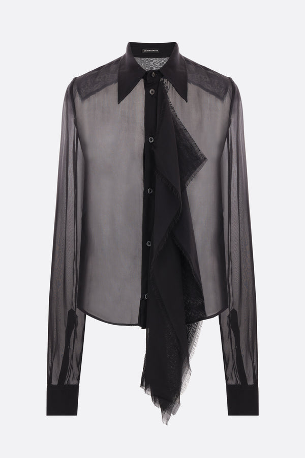 Thyrvi chiffon shirt