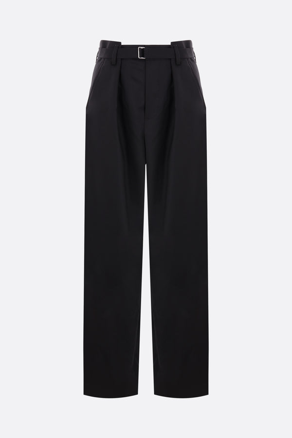 Linna twill oversize trousers