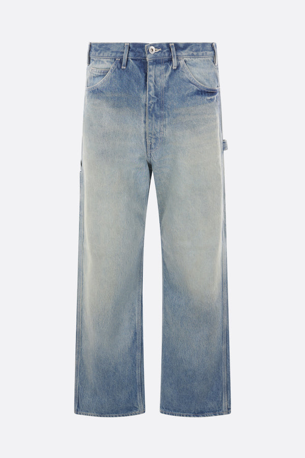 stone-wash effect jeans in denim