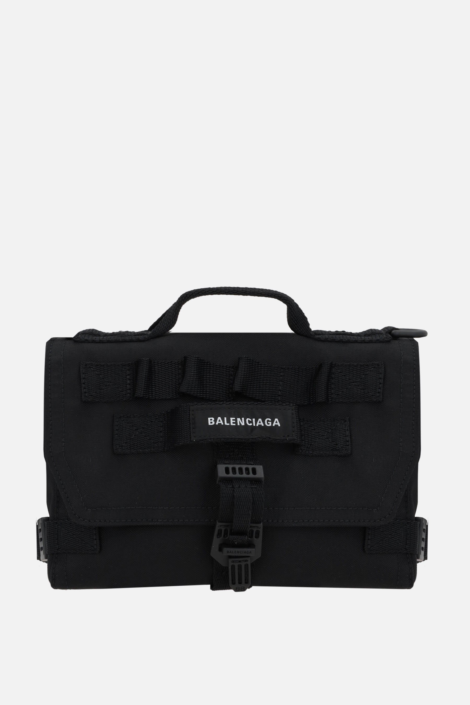 borsa messenger Army in nylon riciclato