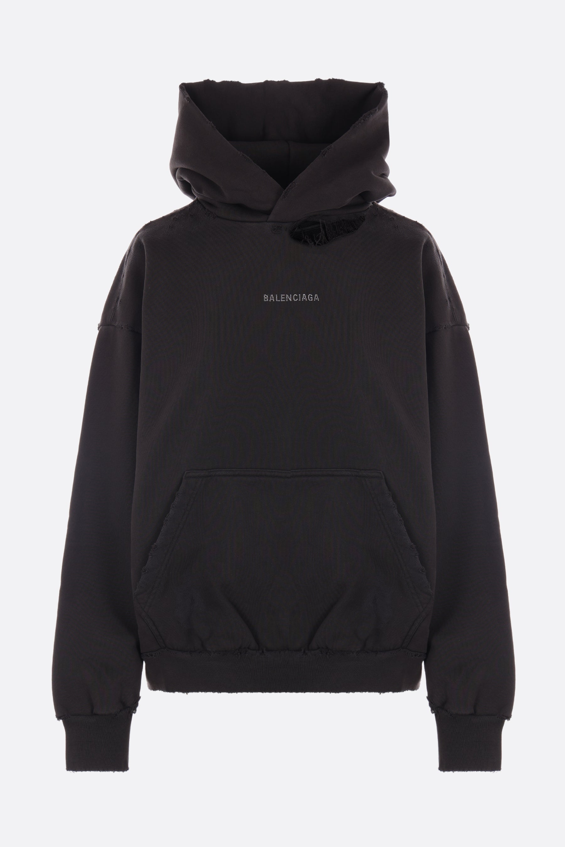 Balenciaga Back jersey hoodie