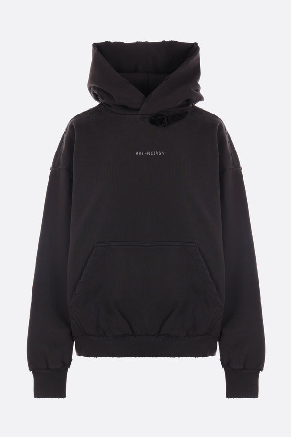 Balenciaga Back jersey hoodie