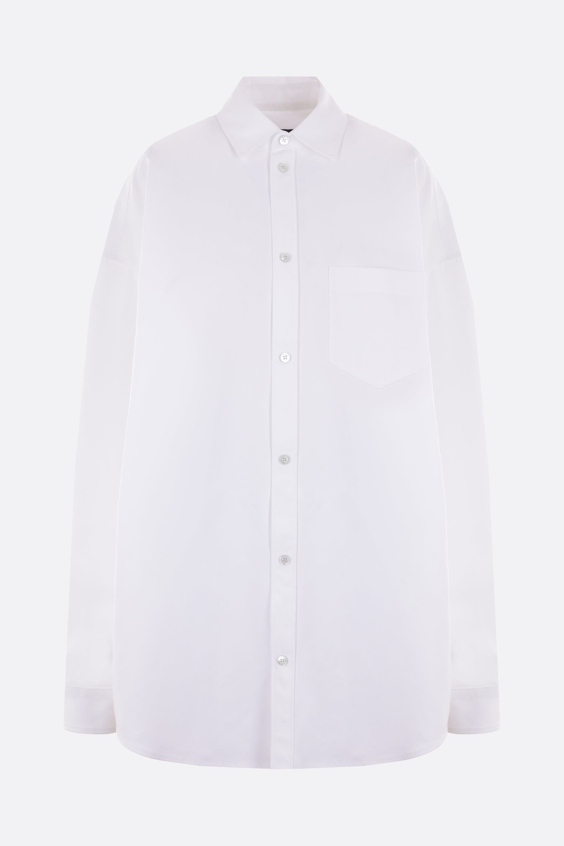 Outerwear oversize poplin overshirt